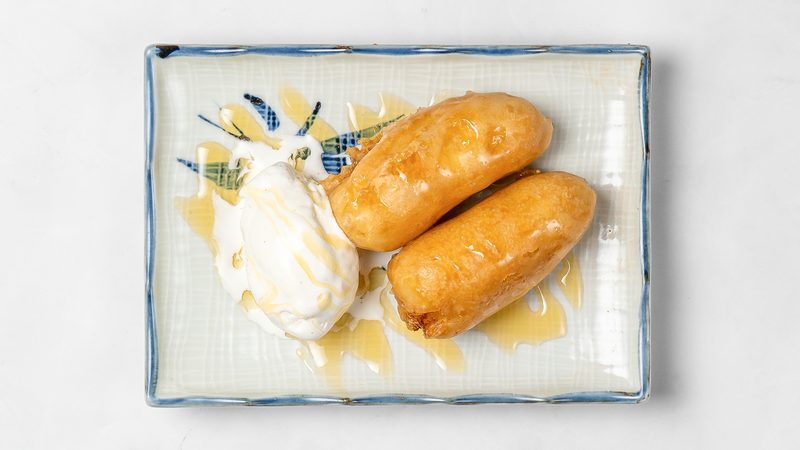 Deep fried banana